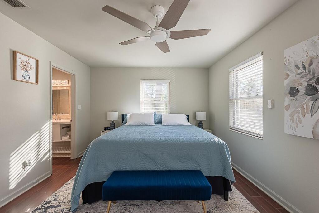 Cozy Townhome Retreat With King Bed Near I-10, Capitol, Fsu & Famu Tallahassee Exterior photo